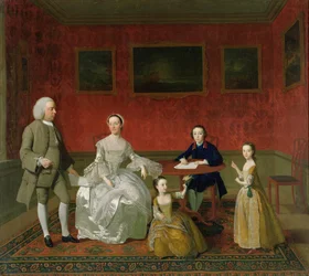 La famille Buckley-Boar, c.1758-60